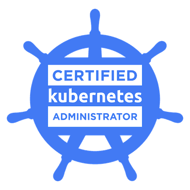 Certified Kubernetes Administrator badge